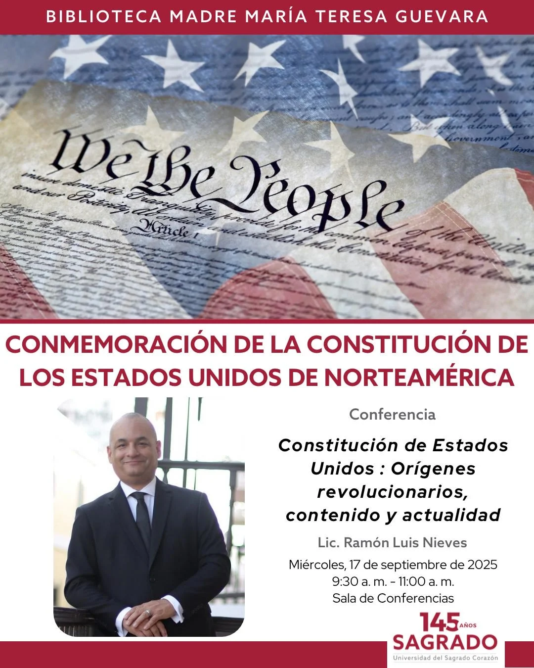 Conmemoración de la Constitución de los Estados Unidos de Norteamérica ...